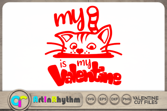 My Cat is My Valentine Valentines Pet