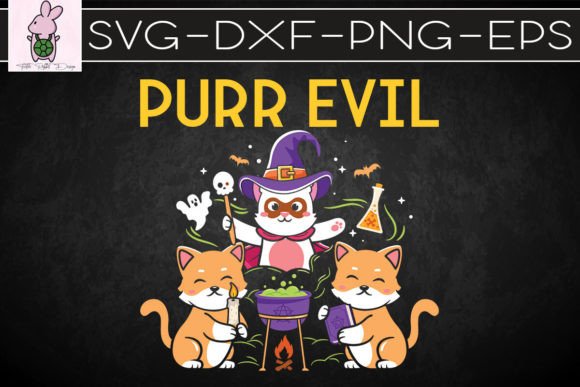 Purr Evil - Cute Magic Cat
