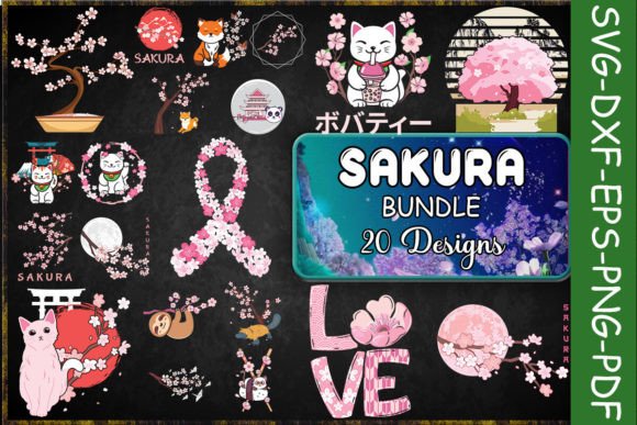 Sakura SVG Bundle Review
