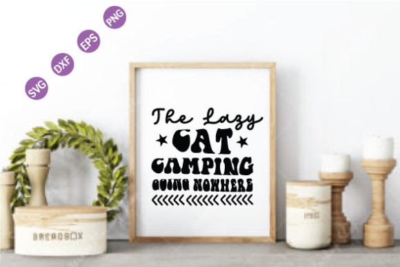 The Lazy Cat Camping Going Nowhere