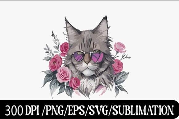 Valentine Cat Tshirt Design 1